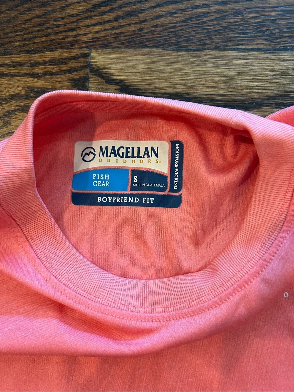 Columbia Coral Pink Long-Sleeve Performance Shirt
